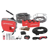 Rothenberger R600 VarioClean akumulátorová špirálová čistička, Ø 20–150 mm