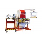 T-Drill TEC-220 Stroj na vŕtanie a extrakciu/vyhrdlenie pre mechanicky tvarované T-odbočky pre rúry SCH 40