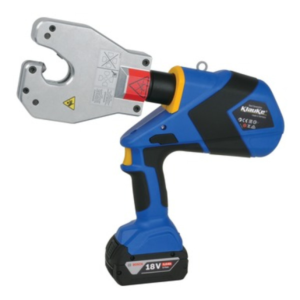 Klauke EK 60 VP – akumulátorový lis na krimpovanie konektorov 10 – 240 mm²