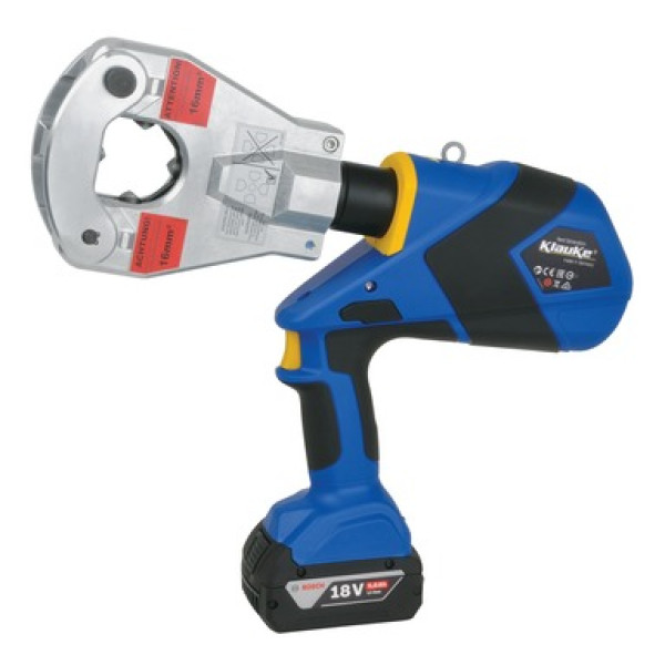 Klauke EK 60 VP/FT – akumulátorový lis na krimpovanie konektorov 16 – 300 mm²
