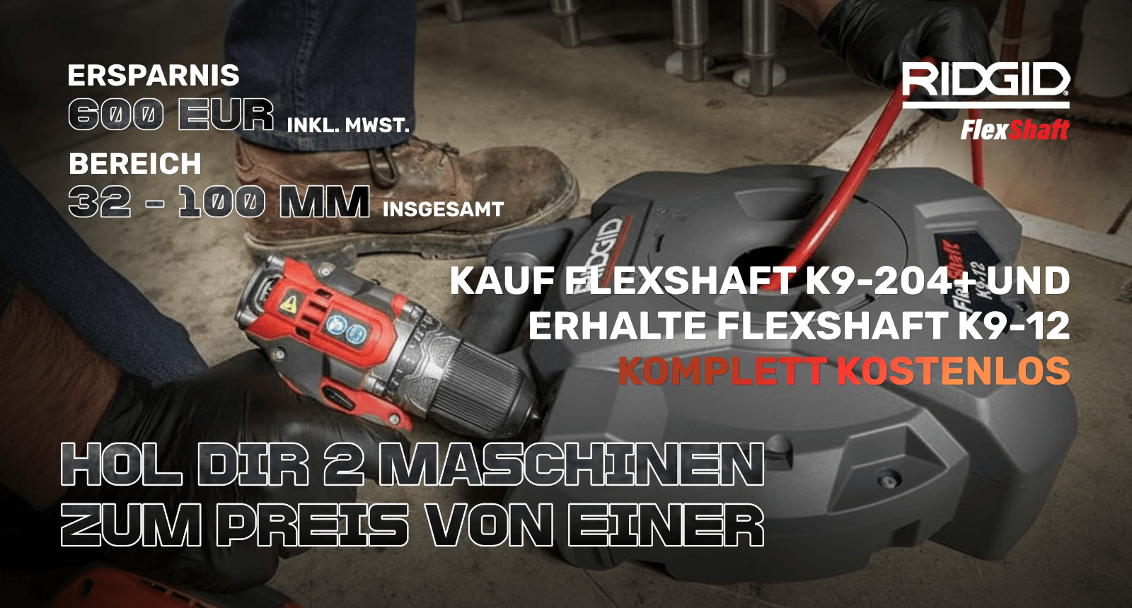 RIDGID FlexShaft banner