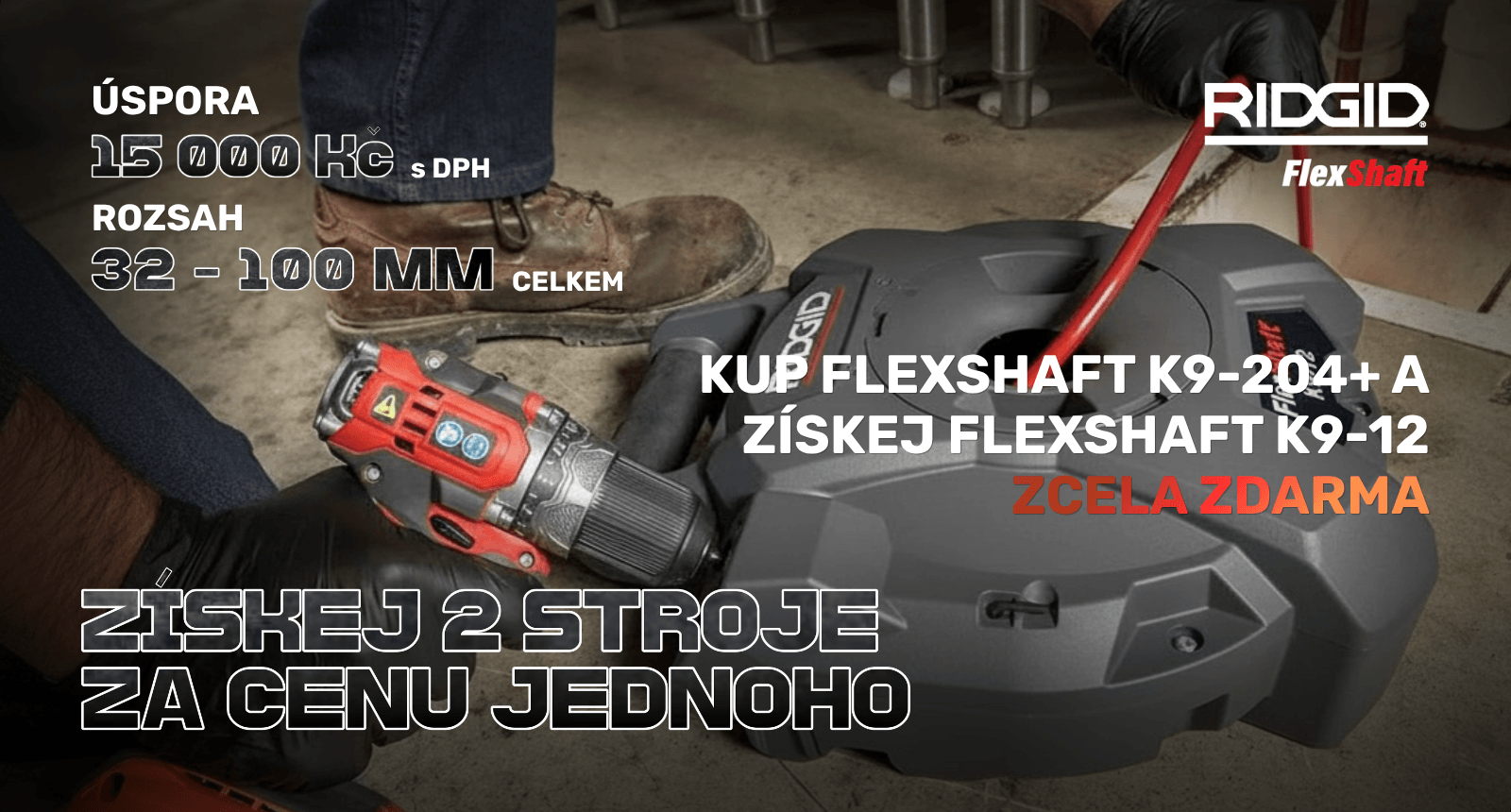 RIDGID FlexShaft banner