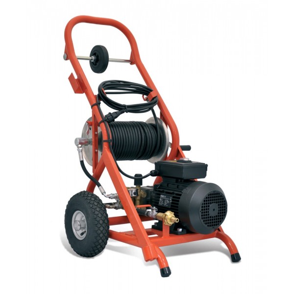 RIDGID KJ-1590 II elektromos nagynyomású víztisztító 32–150 mm-es csövekhez