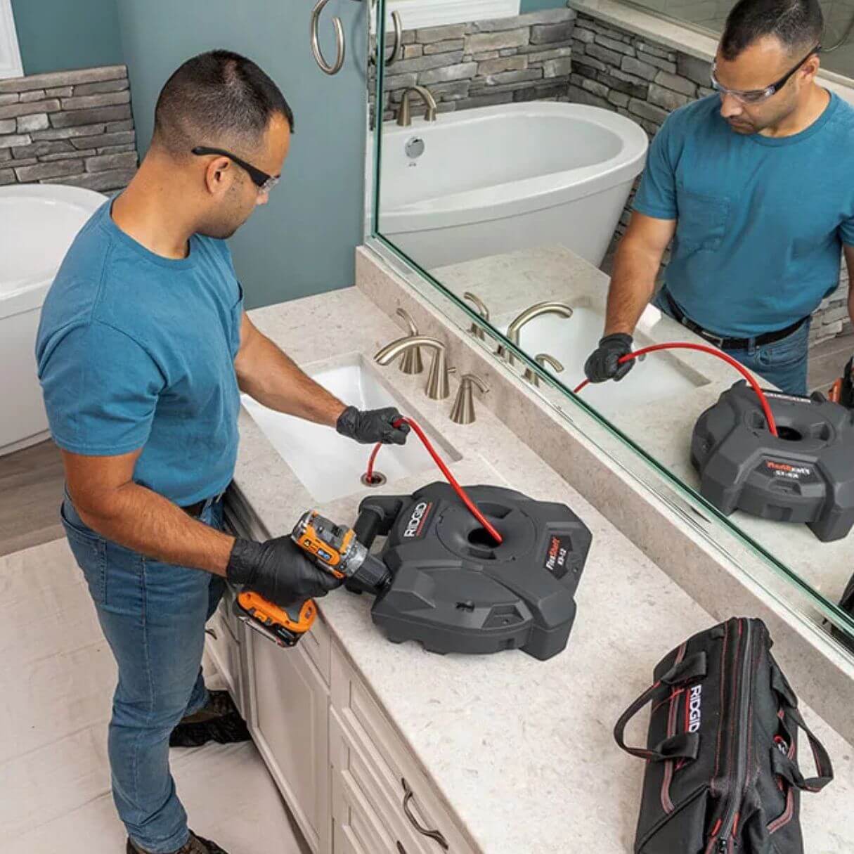RIDGID FlexShaft K9-12 kompakt lefolyótisztító