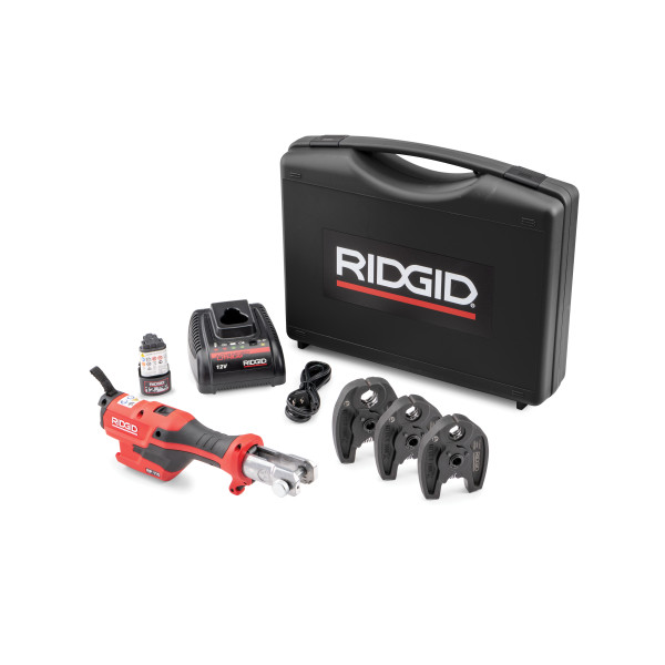 RIDGID RP 115 při profesionálním lisování potrubních spojů