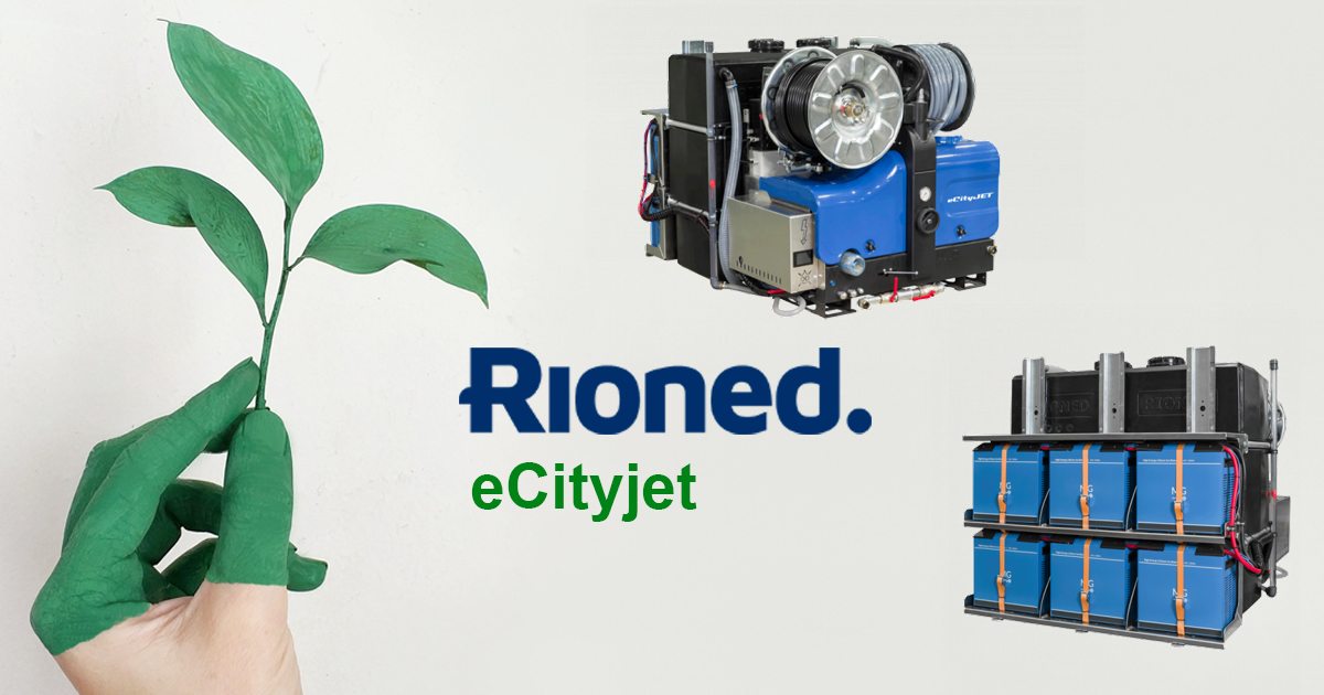 Rioned tlaková čistička eCityJet