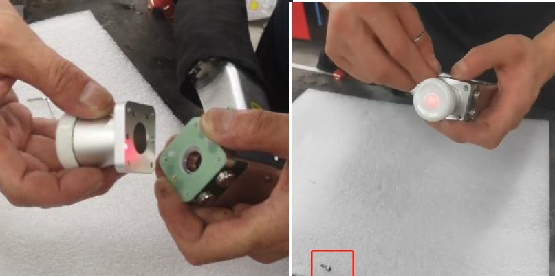 Kontrola optiky laseru