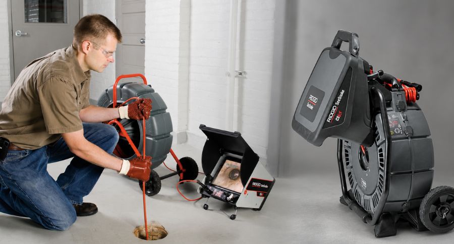 RIDGID SeeSnake inspekciós kamera csatornacsövek kamerás diagnosztikájához
