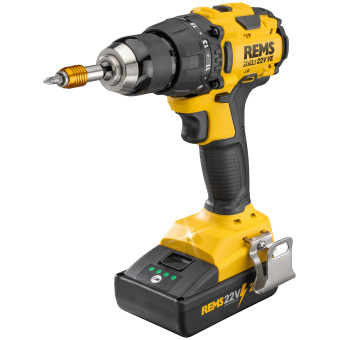 REMS Helix 22V VE Akumulátorový vŕtací skrutkovač set