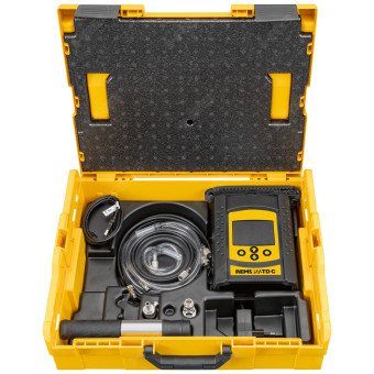 REMS Elektronický prístroj pre tlakové skúšky a skúšky tesnosti REMS P7-TD C a P7-TDX C
