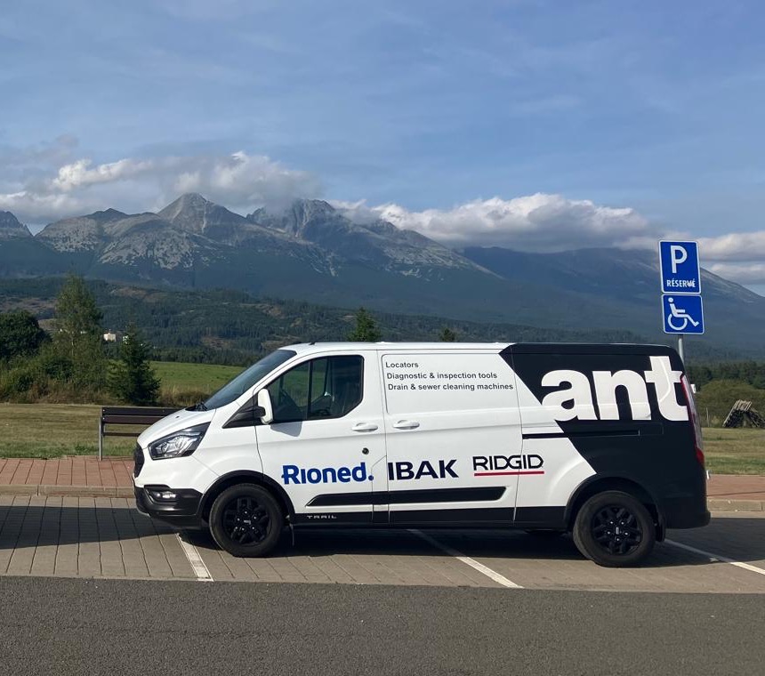 ant — Predvedenie strojov u vás